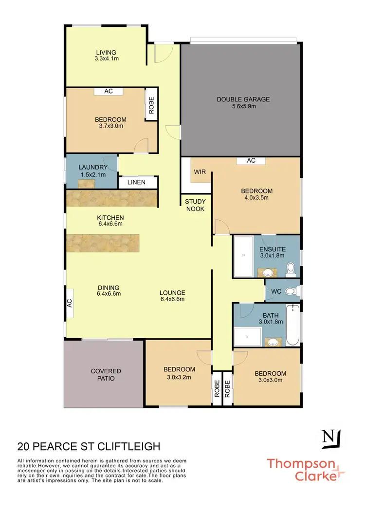 Floorplan of Homely house listing, 20 Pearce Street, Cliftleigh NSW 2321