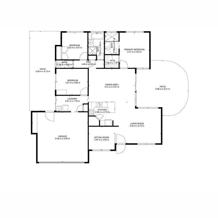 Floorplan of Homely house listing, 262 Woongarra Scenic Drive, Bargara QLD 4670