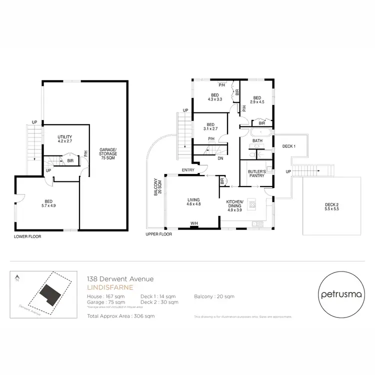 Floorplan of Homely house listing, 138 Derwent Avenue, Lindisfarne TAS 7015