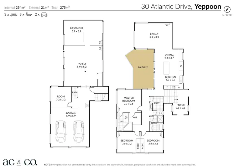 Floorplan of Homely house listing, 30 Atlantic Drive, Yeppoon QLD 4703
