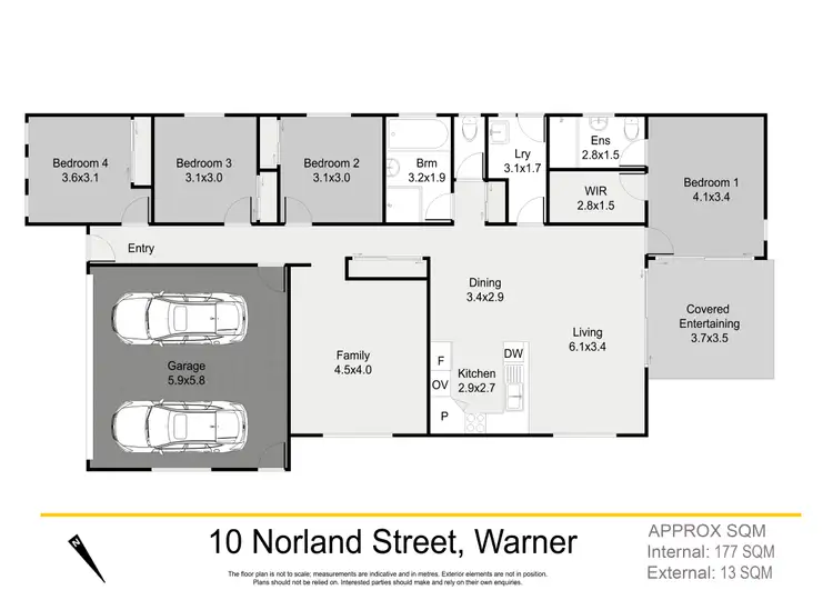 Floorplan of Homely house listing, 10 Norland Street, Warner QLD 4500