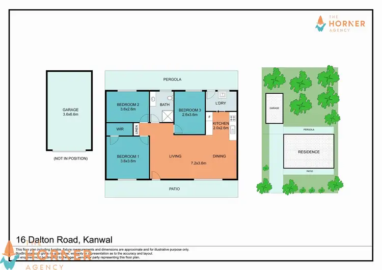 Floorplan of Homely house listing, 16 Dalton Avenue, Kanwal NSW 2259