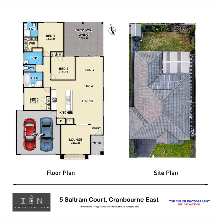Floorplan of Homely house listing, 5 Saltram Court, Cranbourne East VIC 3977
