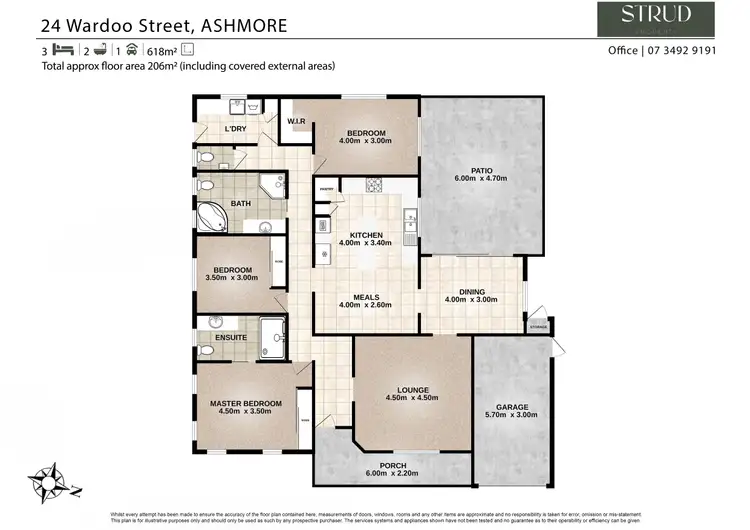 Floorplan of Homely house listing, 24 Wardoo Street, Ashmore QLD 4214