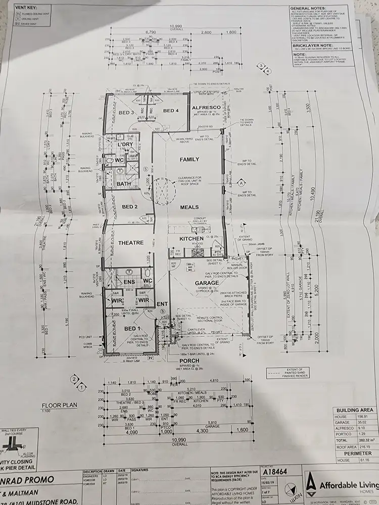 Floorplan of Homely house listing, 10 Mudstone Road, Treeby WA 6164