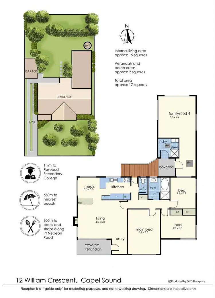 Floorplan of Homely house listing, 12 William Crescent, Capel Sound VIC 3940