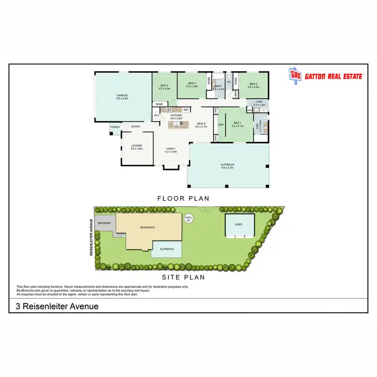 Floorplan of Homely house listing, 3 Reisenleiter Avenue, Gatton QLD 4343