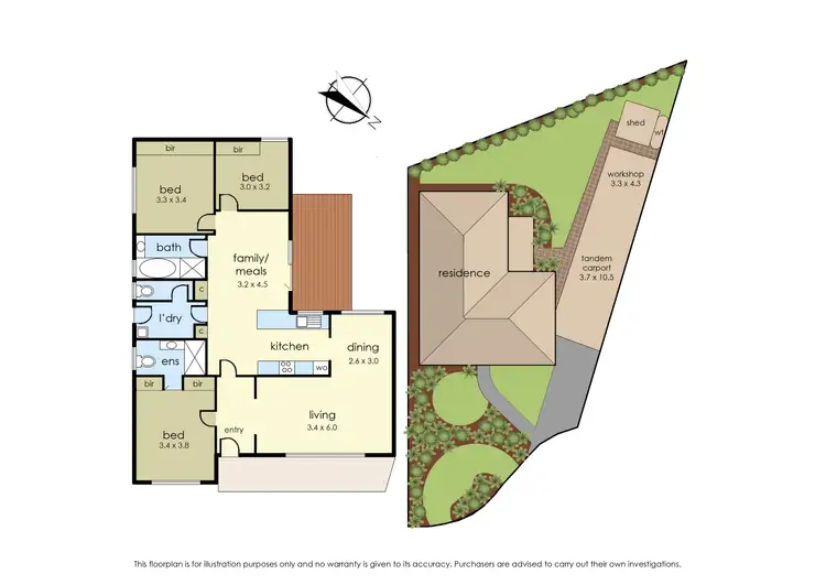 Floorplan of Homely house listing, 2 Alonzo Court, Frankston VIC 3199