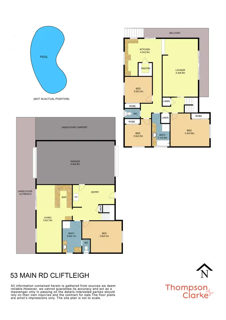 Floorplan of Homely house listing, 53 Main Road, Cliftleigh NSW 2321