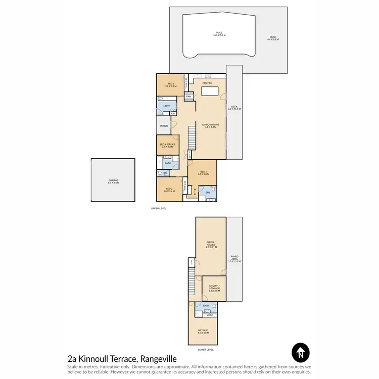 Floorplan of Homely house listing, 2A Kinnoull Terrace, Rangeville QLD 4350