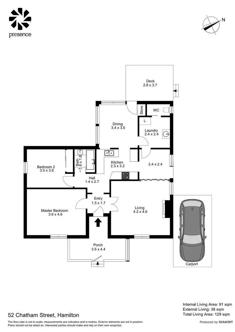 Floorplan of Homely house listing, 52 Chatham Street, Hamilton NSW 2303