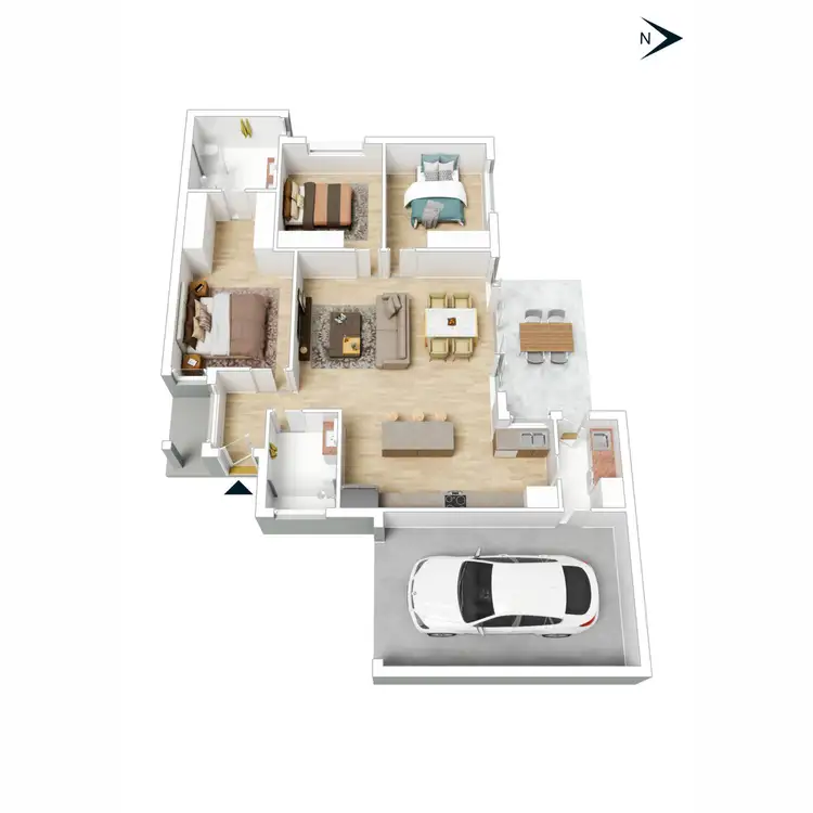 Floorplan of Homely house listing, 2/10 Karingal Drive, Capel Sound VIC 3940