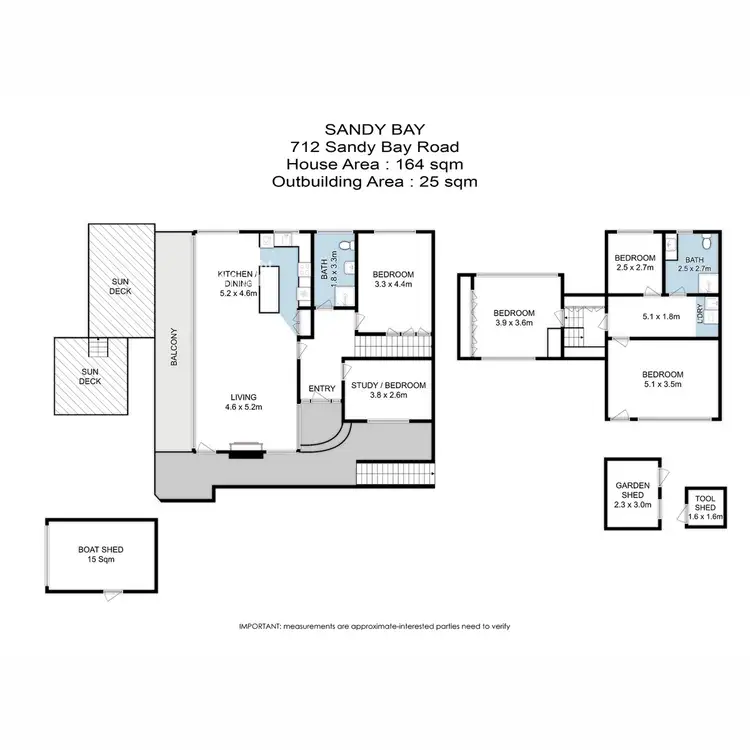 Floorplan of Homely house listing, 712 Sandy Bay Road, Sandy Bay TAS 7005