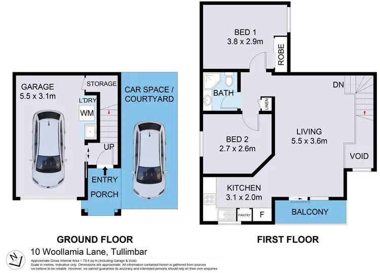 Floorplan of Homely apartment listing, 10 Woollamia Lane, Tullimbar NSW 2527