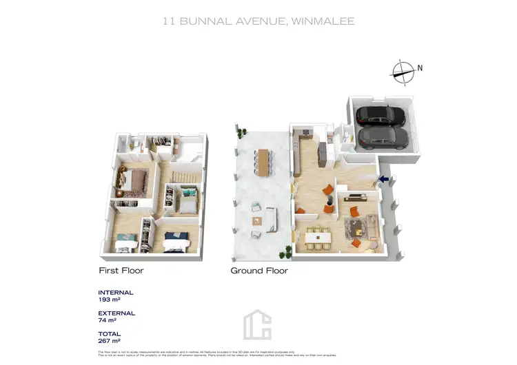 Floorplan of Homely house listing, 11 Bunnal Avenue, Winmalee NSW 2777