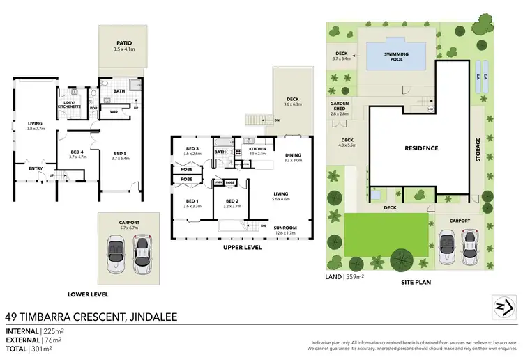 Floorplan of Homely house listing, 49 Timbarra Crescent, Jindalee QLD 4074