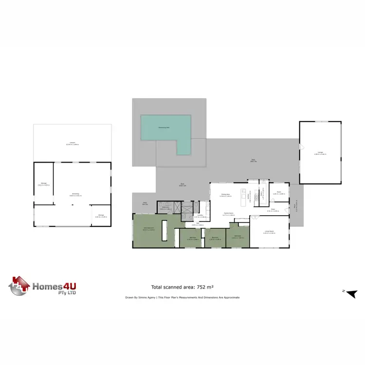 Floorplan of Homely house listing, 22 Palmridge Court, Deception Bay QLD 4508