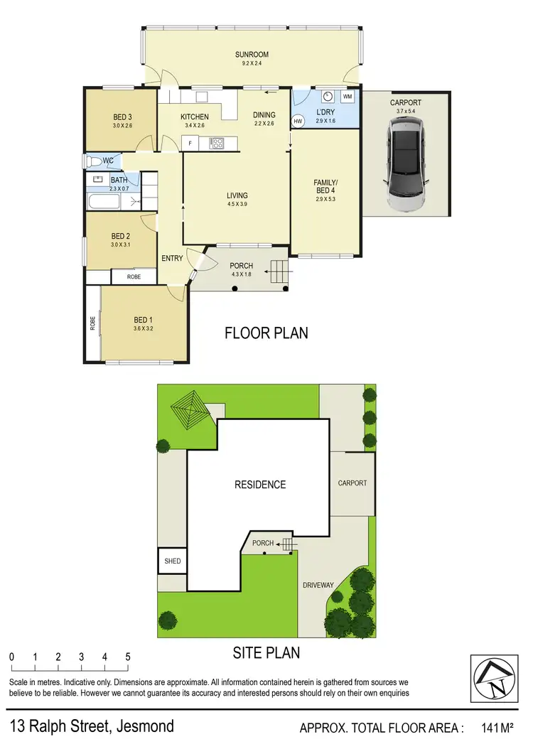 Floorplan of Homely house listing, 13 Ralph Street, Jesmond NSW 2299