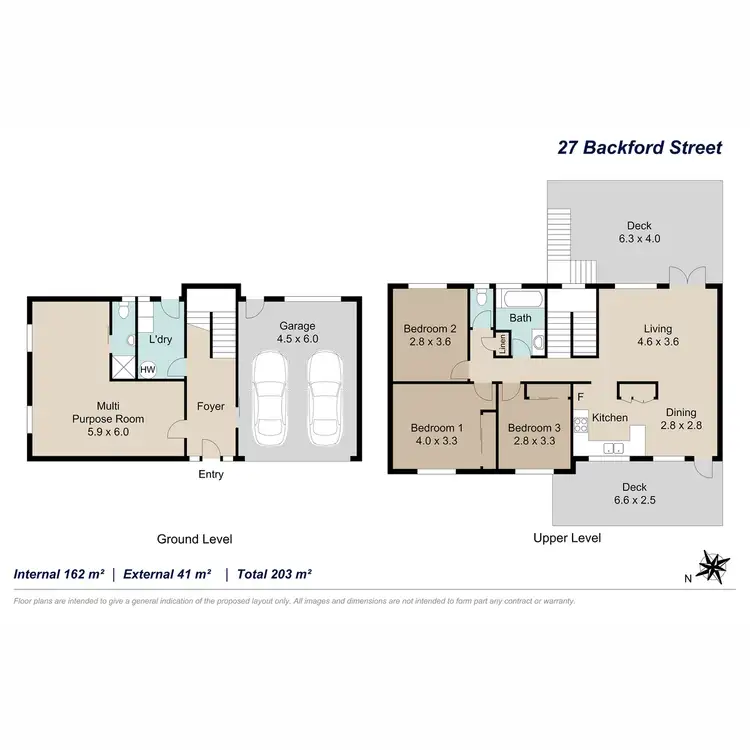 Floorplan of Homely house listing, 27 Backford Street, Chermside West QLD 4032