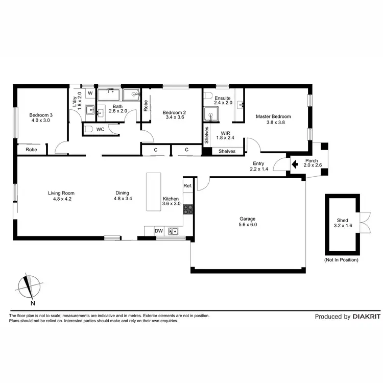 Floorplan of Homely house listing, 5 Bancroft Street, Wollert VIC 3750
