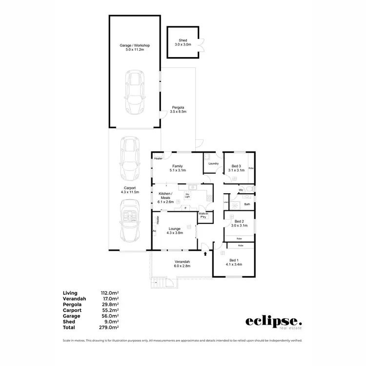 Floorplan of Homely house listing, 7 Harris Street, Paradise SA 5075