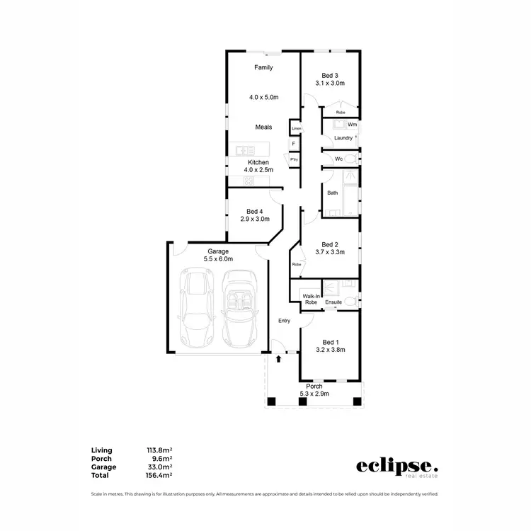 Floorplan of Homely house listing, 8 St Georges Way, Blakeview SA 5114