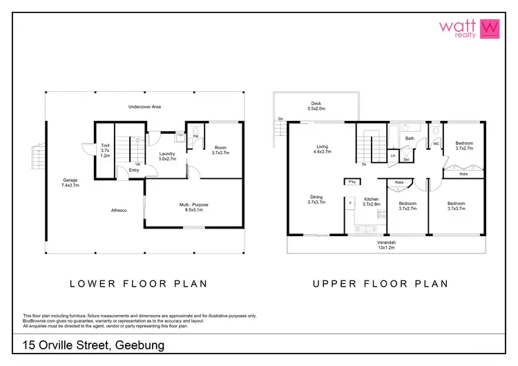 Floorplan of Homely house listing, 15 Orville Street, Geebung QLD 4034
