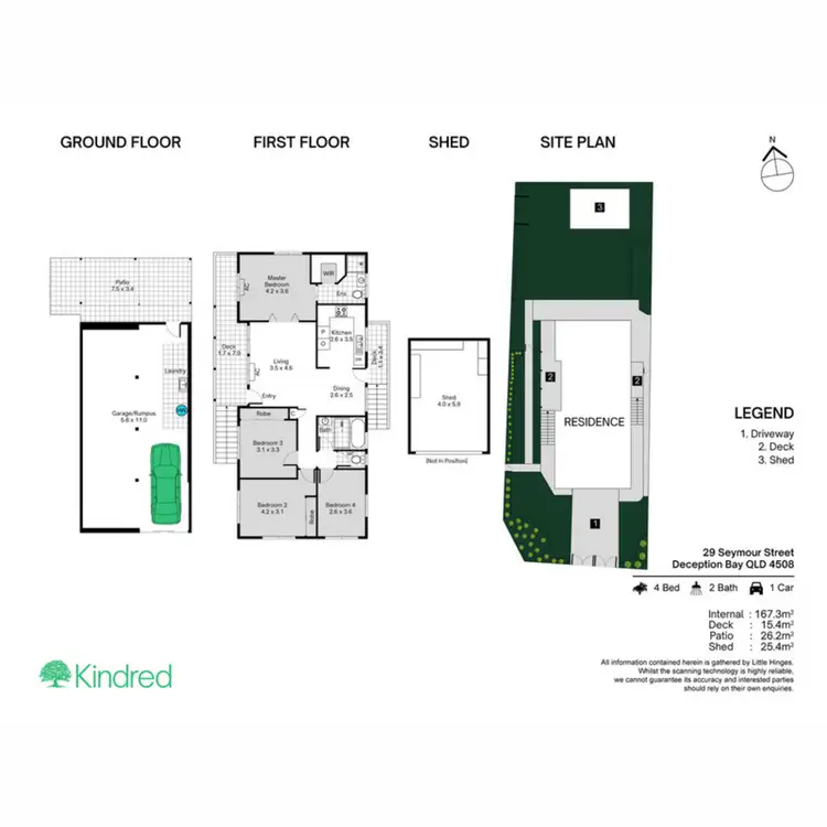 Floorplan of Homely house listing, 29 Seymour Street, Deception Bay QLD 4508