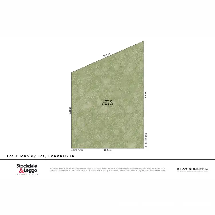 Floorplan of Homely land listing, LOT C Manley Circuit, Traralgon VIC 3844