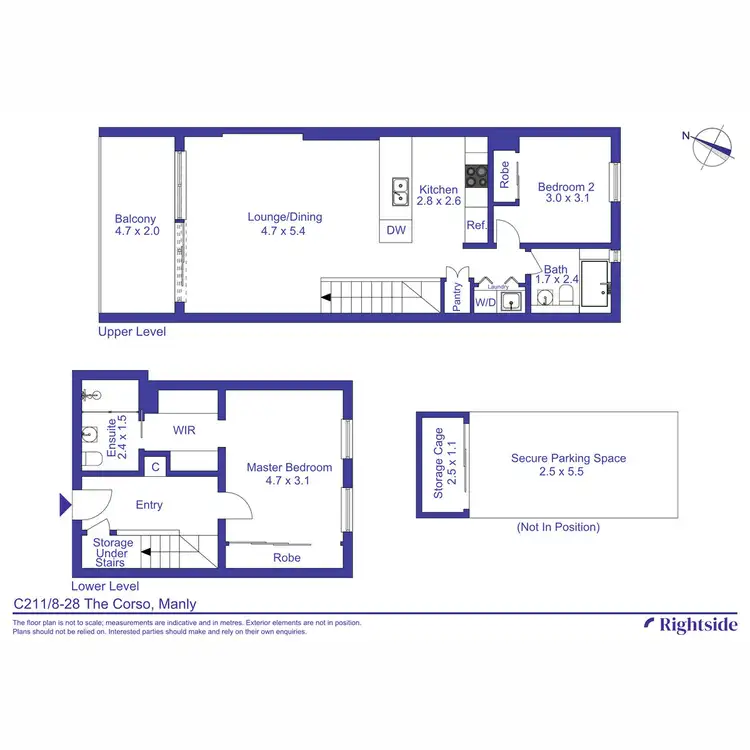 Floorplan of Homely apartment listing, C211/8-28 The Corso, Manly NSW 2095