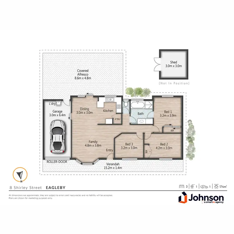 Floorplan of Homely house listing, 8 Shirley Street, Eagleby QLD 4207