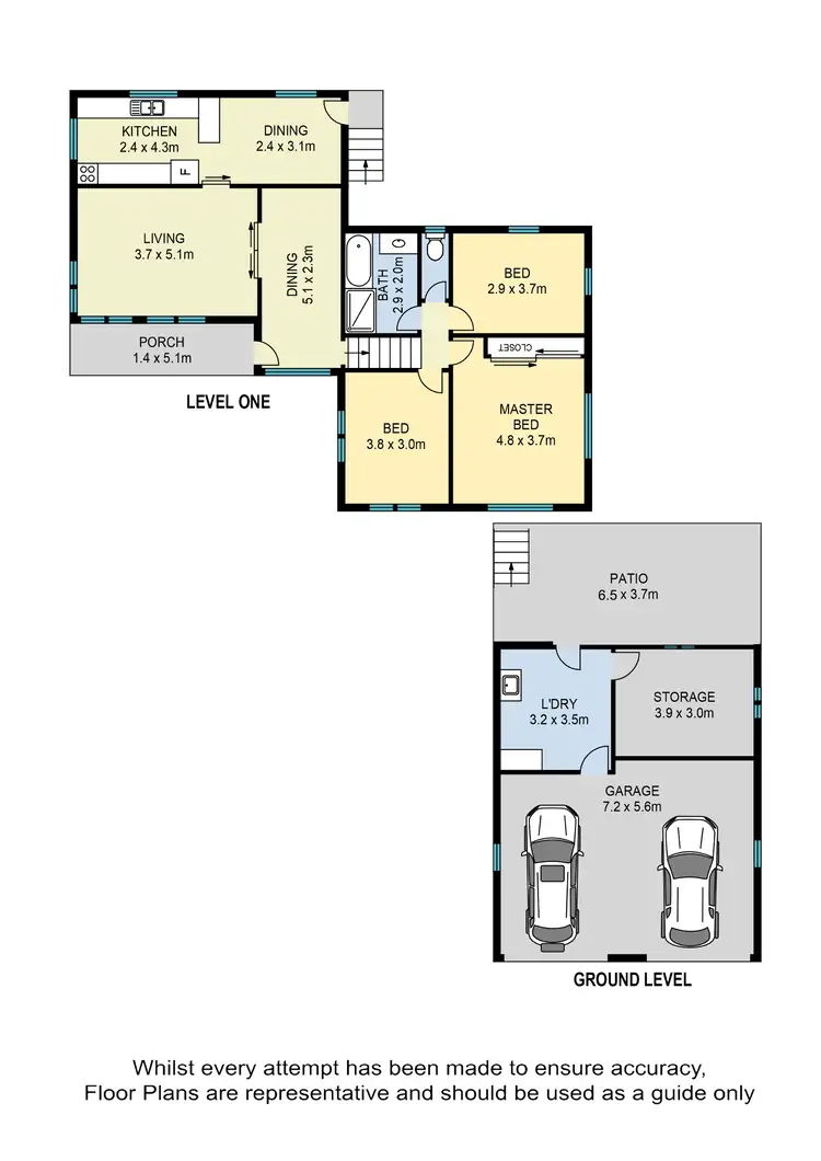 Floorplan of Homely house listing, 10 Durness Street, Kenmore QLD 4069
