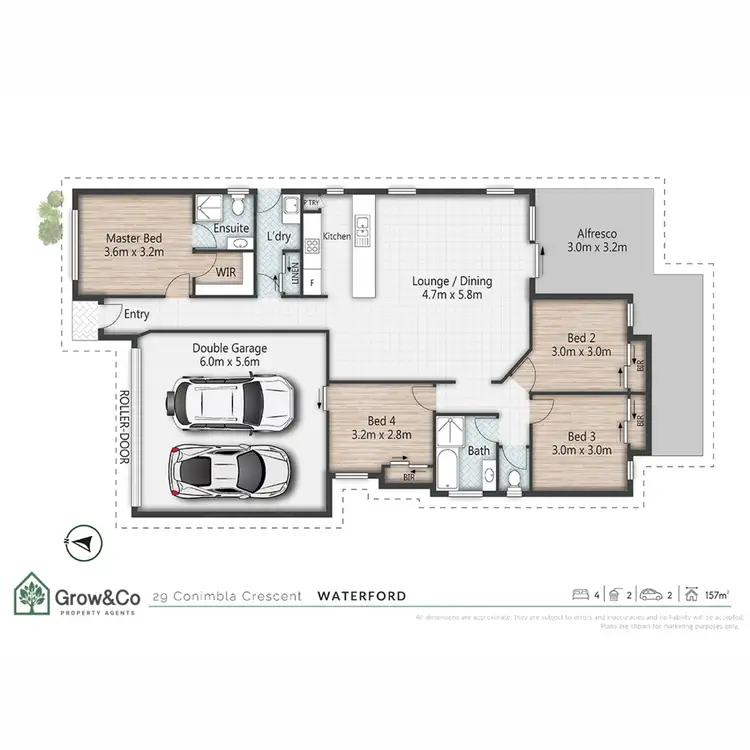 Floorplan of Homely house listing, 29 Conimbla Crescent, Waterford QLD 4133