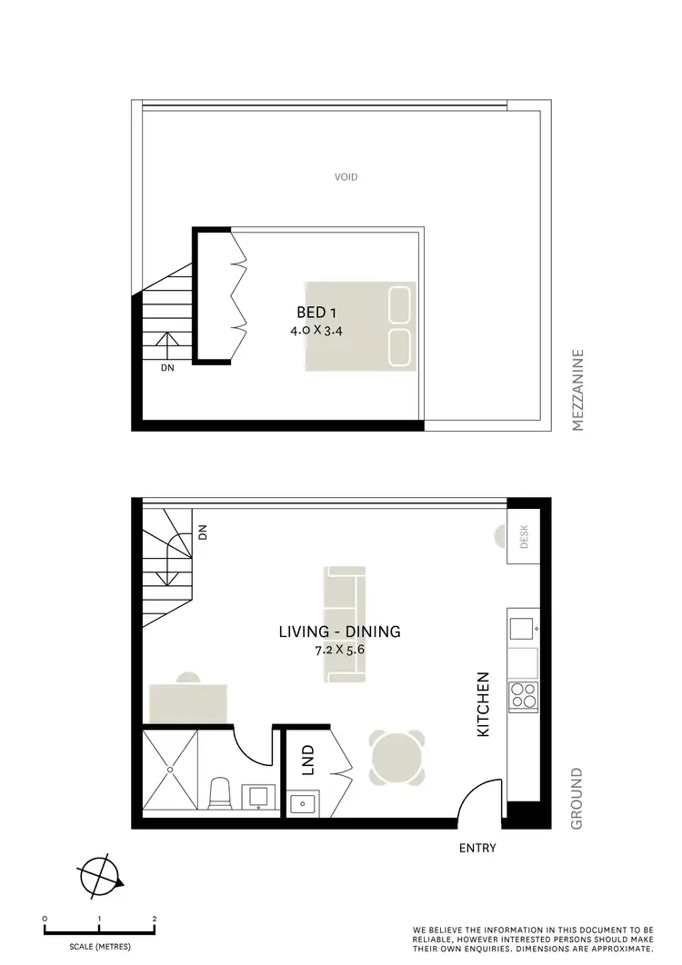 Floorplan of Homely apartment listing, 102/74-76 Wyndham Street, Alexandria NSW 2015