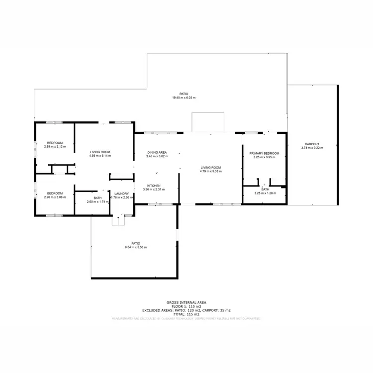 Floorplan of Homely house listing, 45 Whittle Street, Gatton QLD 4343