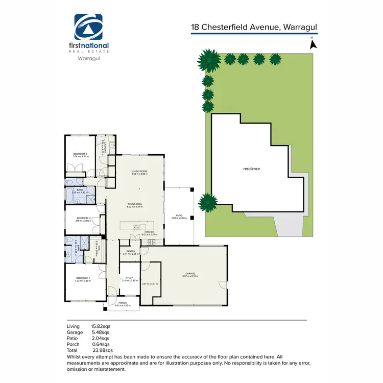 Floorplan of Homely house listing, 18 Chesterfield Avenue, Warragul VIC 3820