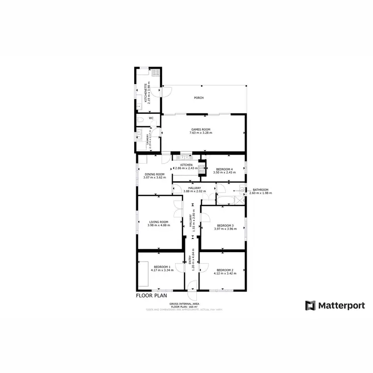 Floorplan of Homely house listing, 42 Kenny Street, Bassendean WA 6054