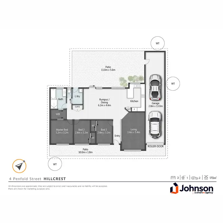 Floorplan of Homely house listing, 4 Penfold Street, Hillcrest QLD 4118
