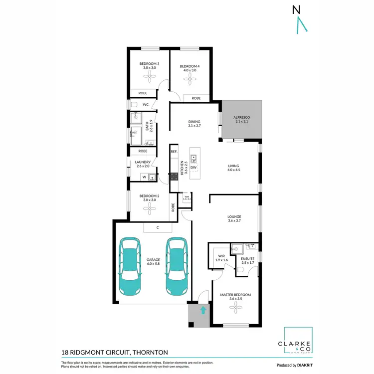 Floorplan of Homely house listing, 18 Ridgmont Circuit, Thornton NSW 2322