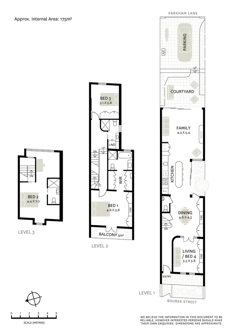 Floorplan of Homely terrace listing, 586 Bourke Street, Surry Hills NSW 2010