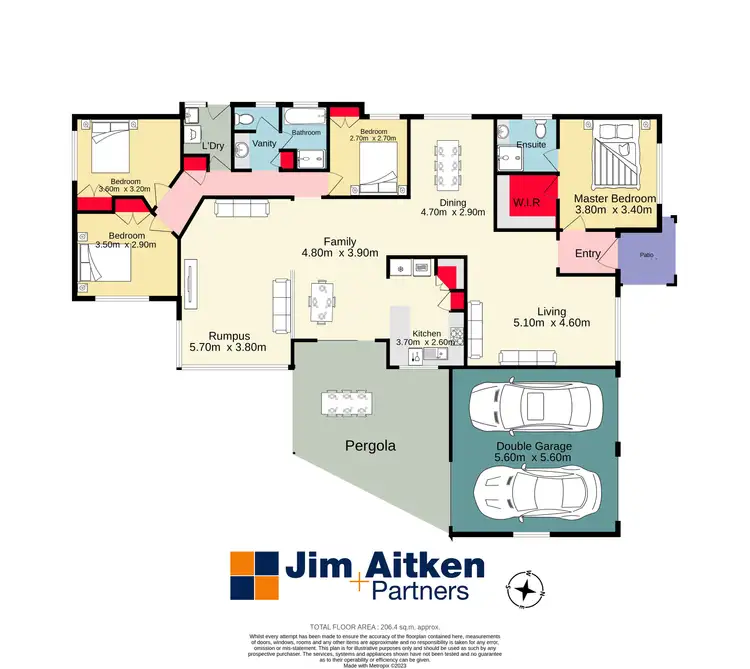 Floorplan of Homely house listing, 14 Mari Close, Glenmore Park NSW 2745