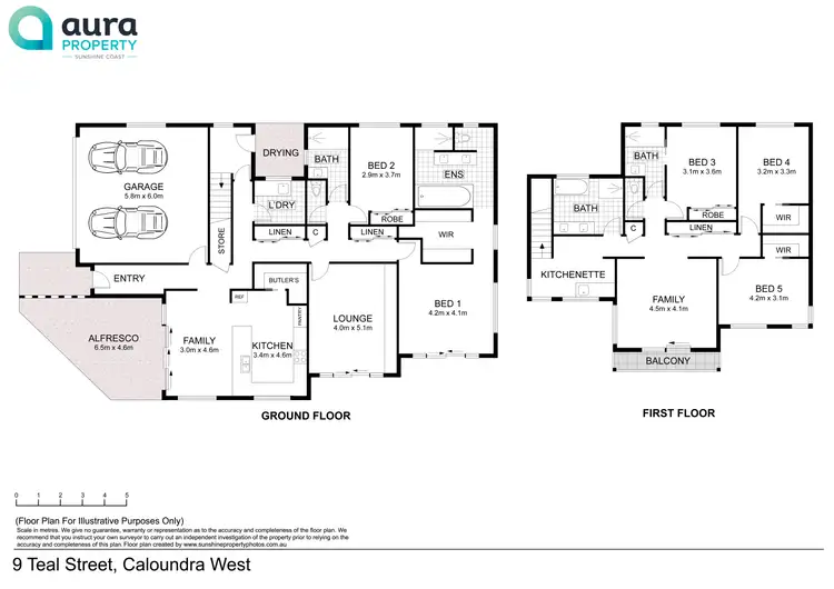 Floorplan of Homely house listing, 9 Teal Street, Caloundra West QLD 4551