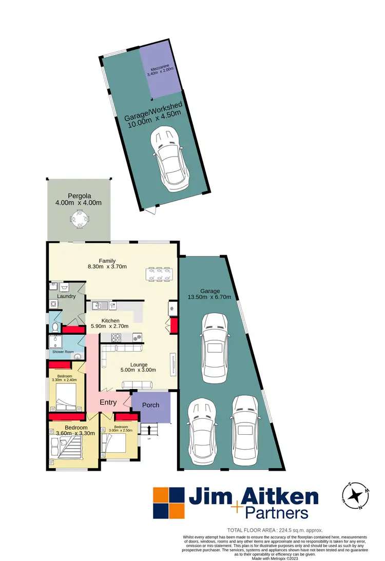 Floorplan of Homely house listing, 12 Kyre Crescent, Emu Plains NSW 2750