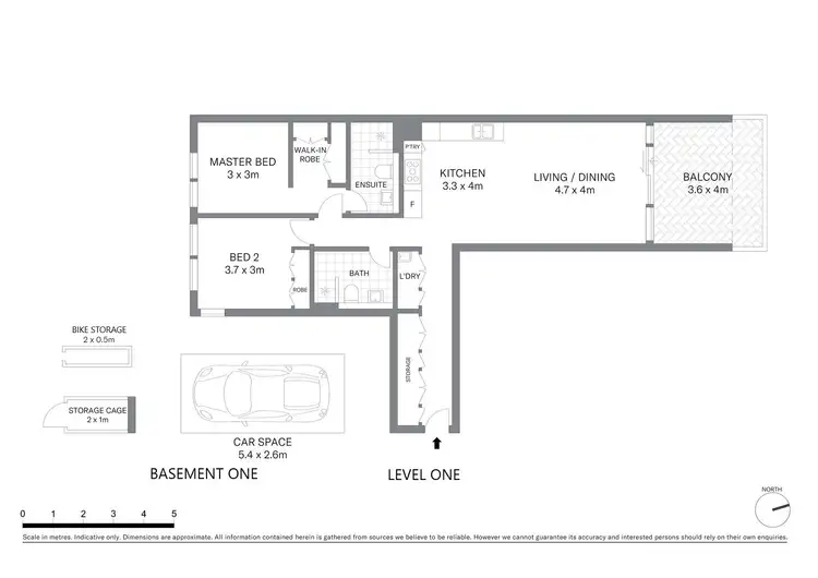 Floorplan of Homely apartment listing, 121/4 Elger Street, Glebe NSW 2037