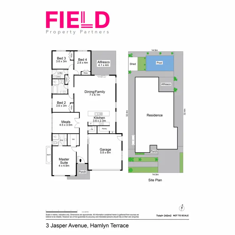 Floorplan of Homely house listing, 3 Jasper Avenue, Hamlyn Terrace NSW 2259