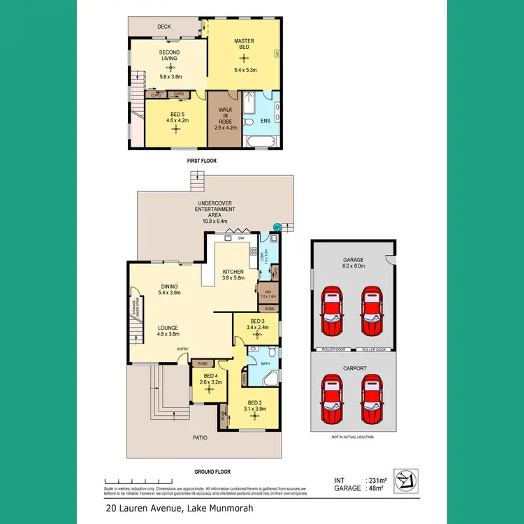 Floorplan of Homely house listing, 20 Lauren Avenue, Lake Munmorah NSW 2259