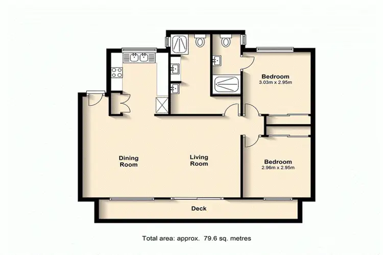 Floorplan of Homely unit listing, Lot 2 Unit 6/282 Cavendish Road, Coorparoo QLD 4151