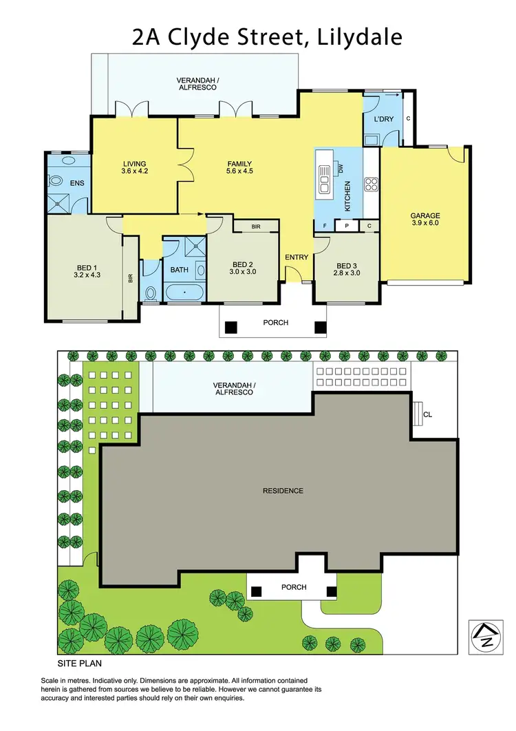 Floorplan of Homely house listing, 2a Clyde Street, Lilydale VIC 3140