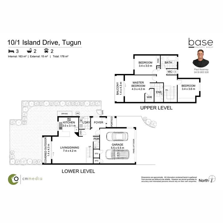 Floorplan of Homely townhouse listing, 10/1 Inland Drive, Tugun QLD 4224