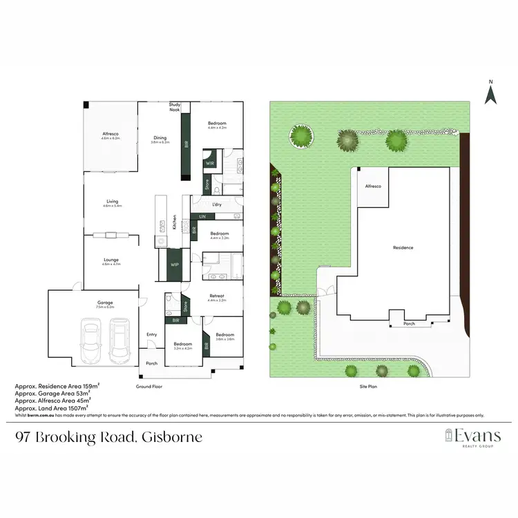 Floorplan of Homely house listing, 97 Brooking Road, Gisborne VIC 3437